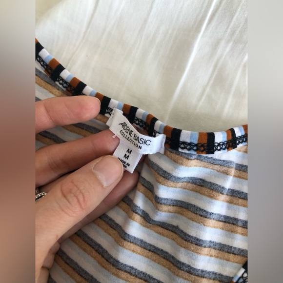 3/$15 Ardene Stripe Racerback Tank - Picture 2 of 3